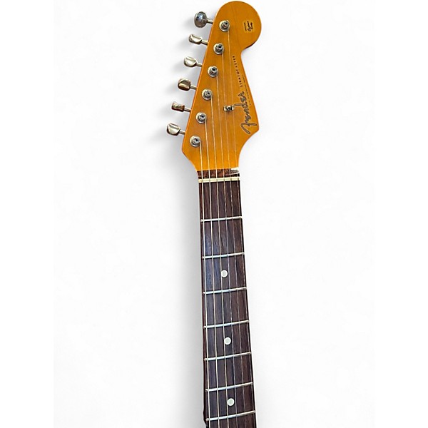 Vintage 1989 Fender vintage series 62 reissue Black Solid Body Electric Guitar