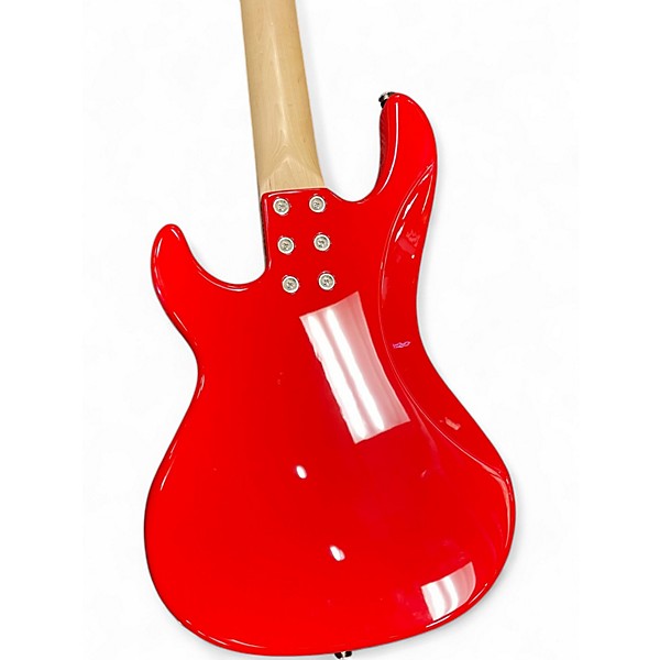 Used G&L Kiloton 5 Red Electric Bass Guitar