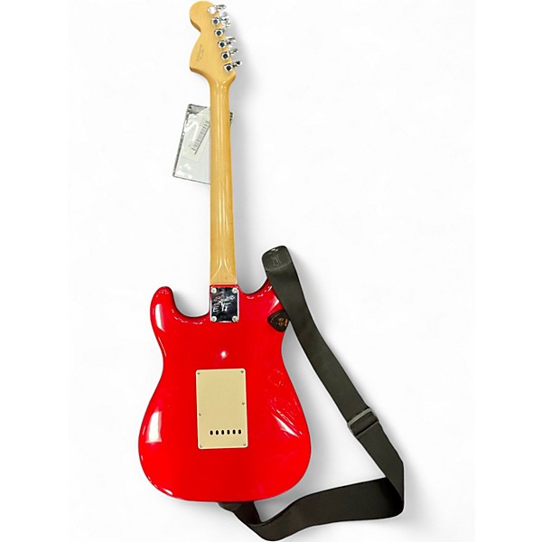 Used Squier stratocaster Dakota Red Solid Body Electric Guitar