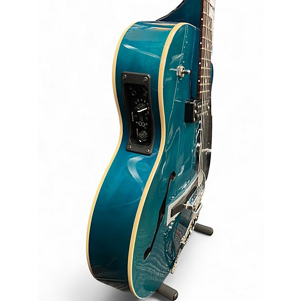 Used Giulietta VGA 3D Blue Hollow Body Electric Guitar