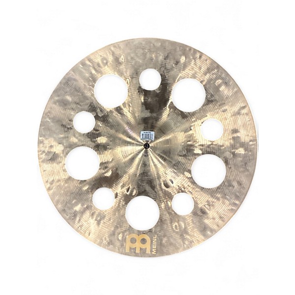 Used MEINL 18in byzance dual trash crash Cymbal