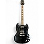 Used Epiphone SG Standard Black Solid Body Electric Guitar thumbnail