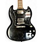 Used Epiphone SG Standard Black Solid Body Electric Guitar