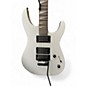 Used Jackson JS22 Dinky Silver Solid Body Electric Guitar