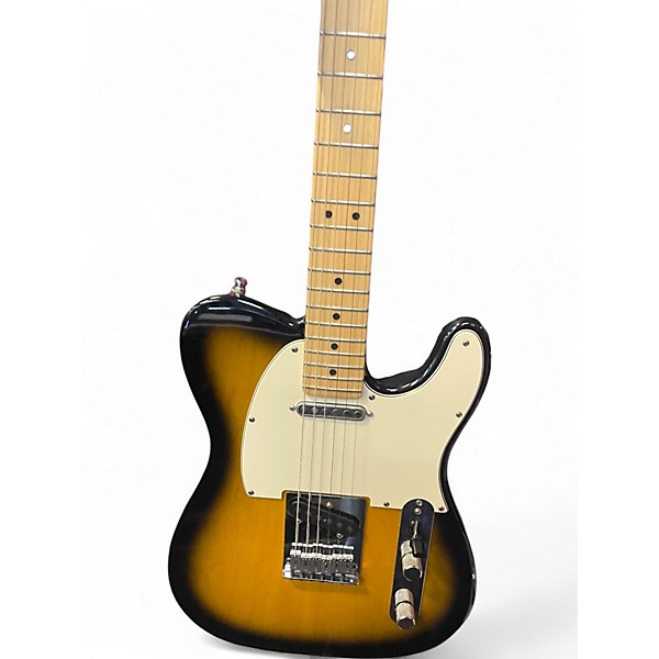 Used 2005 Fender American Standard Telecaster 2 Tone Sunburst Solid Body Electric Guitar