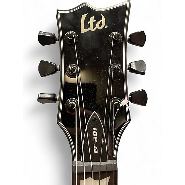Used ESP EC201 Black Solid Body Electric Guitar