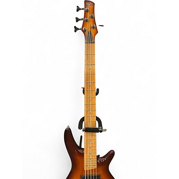 Used Ibanez SR375M 2 Color Sunburst Electric Bass Guitar