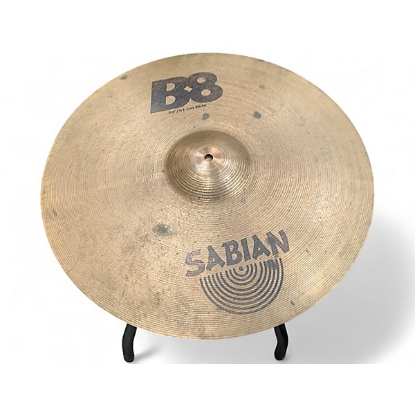 Used SABIAN 20in B8 Ride Cymbal