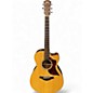 Used Yamaha AC1R Natural Acoustic Electric Guitar