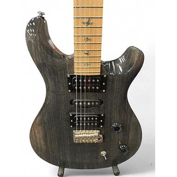 Used PRS SE SWAMP ASH SPECIAL Trans Charcoal Solid Body Electric Guitar