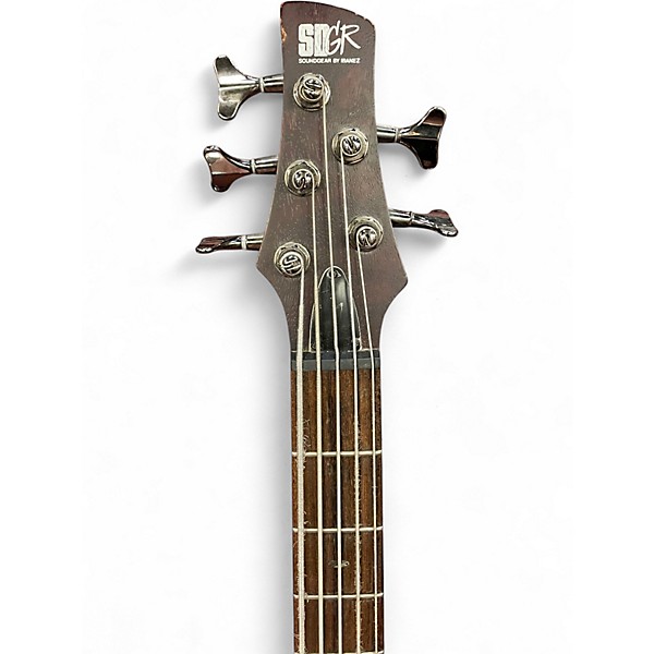 Used Ibanez SR505 5 String Brown Electric Bass Guitar