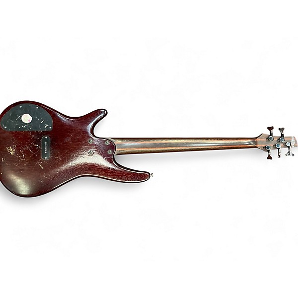 Used Ibanez SR505 5 String Brown Electric Bass Guitar