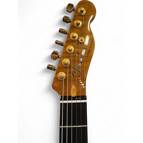 Used Fender Custom Shop LTD Super Custom Deluxe Telecaster Shell Pink Sparkle Solid Body Electric Guitar