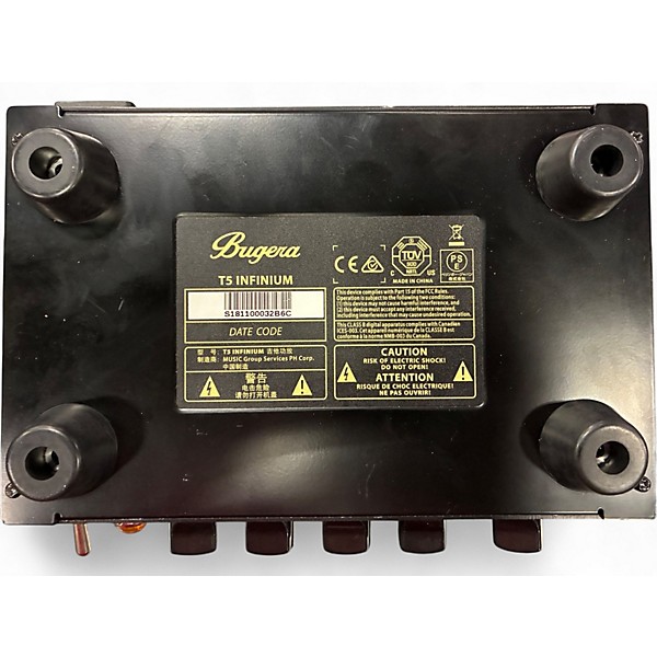 Used Bugera T5 Infinium Tube Guitar Amp Head