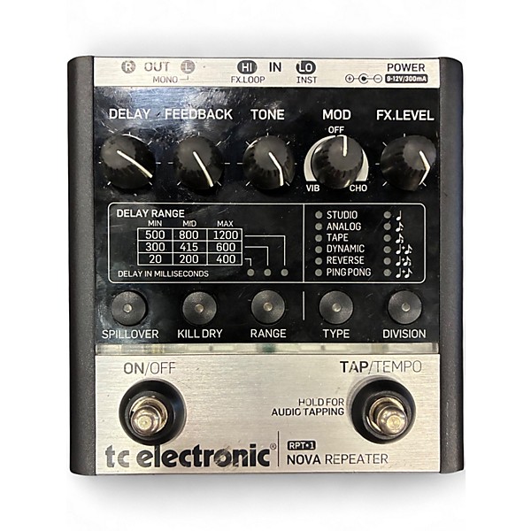 ギター tc electronic Nova Repeater Used TC Electronic Nova Repeater Effect Pedal | Guitar Center