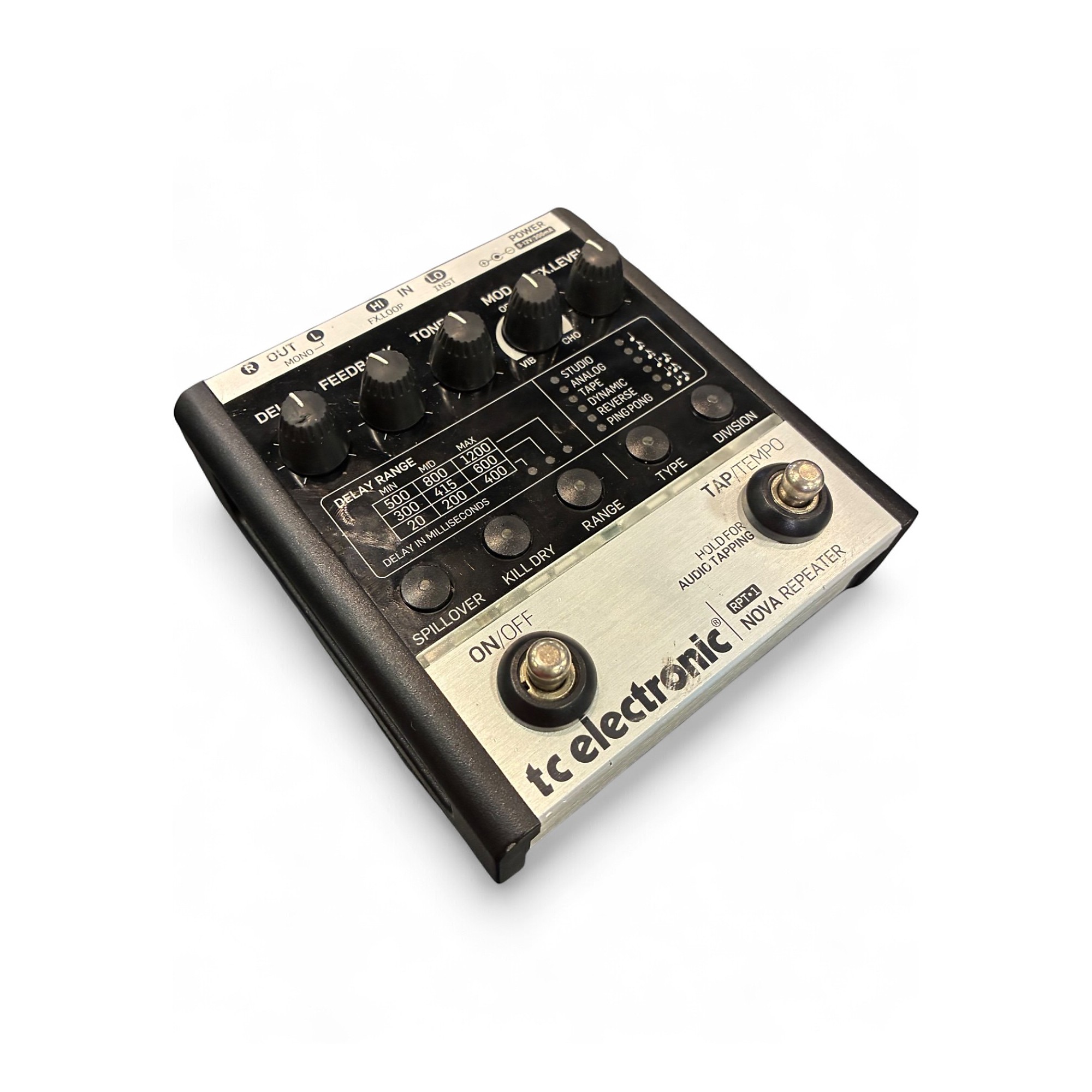 Used TC Electronic Nova Repeater Effect Pedal | Guitar Center