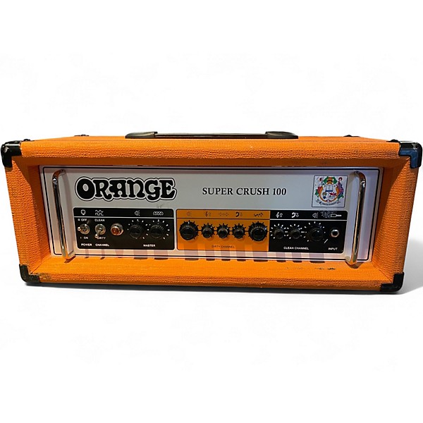 Used Orange Amplifiers Super Crush 100 Head Solid State Guitar Amp Head