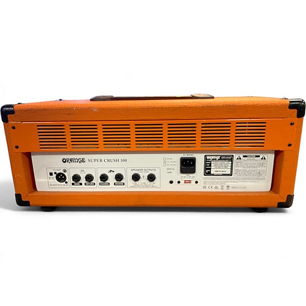 Used Orange Amplifiers Super Crush 100 Head Solid State Guitar Amp Head