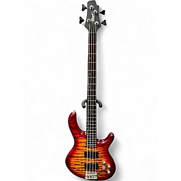 Used 2015 Cort Action Deluxe 2 Color Sunburst Electric Bass Guitar