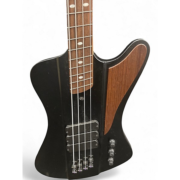 Used Dingwall  d bird custom black Electric Bass Guitar