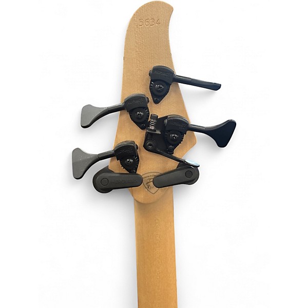 Used Dingwall  d bird custom black Electric Bass Guitar