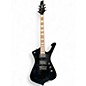 Used Ibanez IC500 Iceman Black Solid Body Electric Guitar thumbnail
