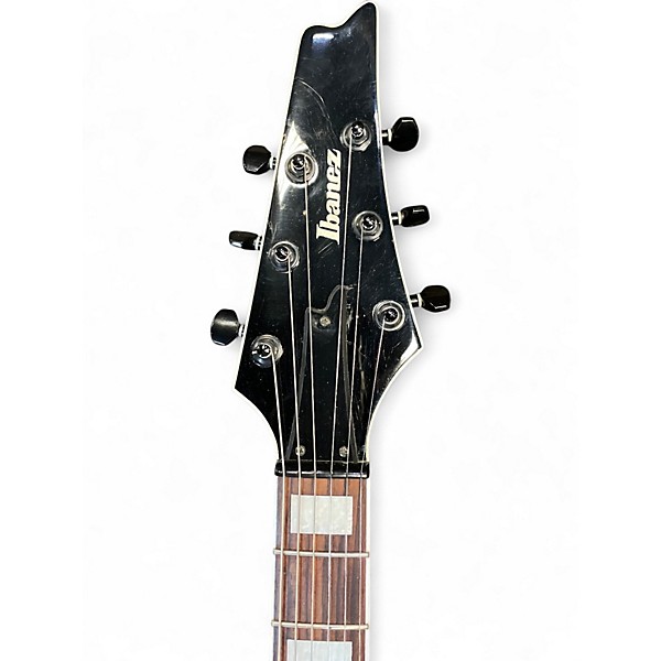 Used Ibanez IC500 Iceman Black Solid Body Electric Guitar