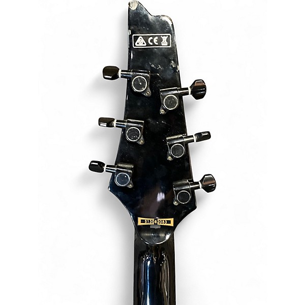 Used Ibanez IC500 Iceman Black Solid Body Electric Guitar