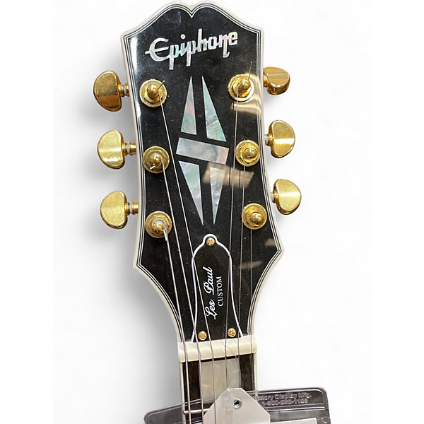Used Epiphone Les Paul Custom Koa Solid Body Electric Guitar