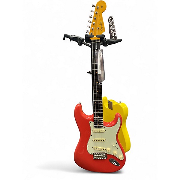 Used Fender American Vintage II STRATOCASTER Fiesta Red Solid Body Electric Guitar