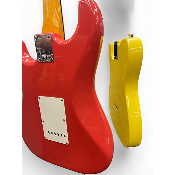 Used Fender American Vintage II STRATOCASTER Fiesta Red Solid Body Electric Guitar