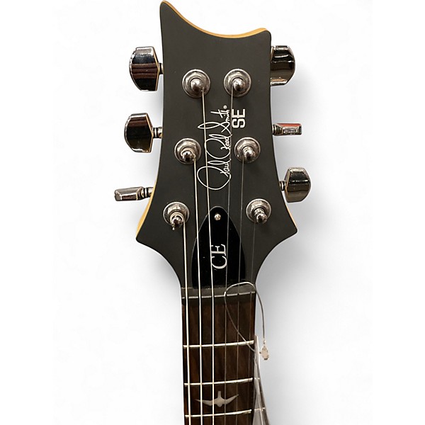 Used PRS PRS SE CE24 Standard Satin Metallic Gold Solid Body Electric Guitar