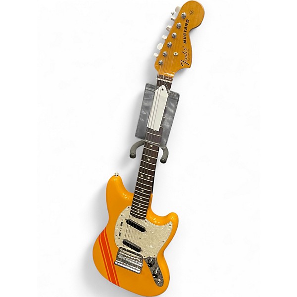 Used Fender Mustang Vintera II 70's Competition Orange Solid Body Electric Guitar