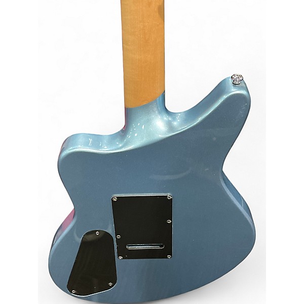 Used D'Angelico Premier Series Bedford SH Blue Solid Body Electric Guitar