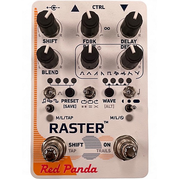 Used Red Panda Raster 2 Effect Pedal