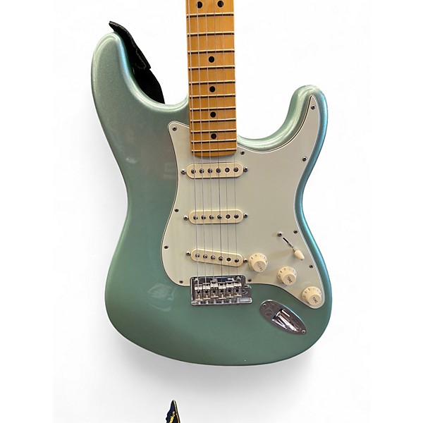 Used Fender American Professional Stratocaster SSS Surf Green Solid Body Electric Guitar