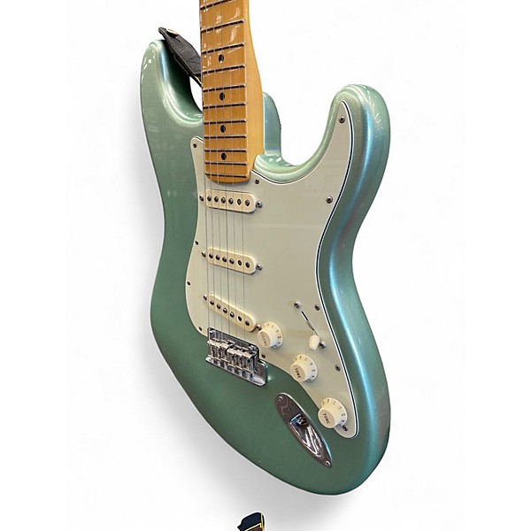 Used Fender American Professional Stratocaster SSS Surf Green Solid Body Electric Guitar