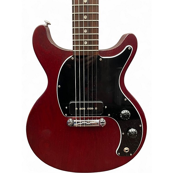 Used 2019 Gibson Les Paul Junior Double Cutaway Cherry Solid Body Electric Guitar