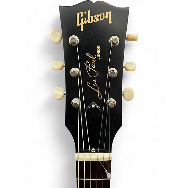 Used 2019 Gibson Les Paul Junior Double Cutaway Cherry Solid Body Electric Guitar