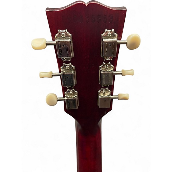 Used 2019 Gibson Les Paul Junior Double Cutaway Cherry Solid Body Electric Guitar