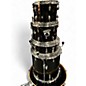 Used Pearl 5 Piece EXPORT BLACK Drum Kit