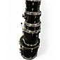 Used Pearl 5 Piece EXPORT BLACK Drum Kit