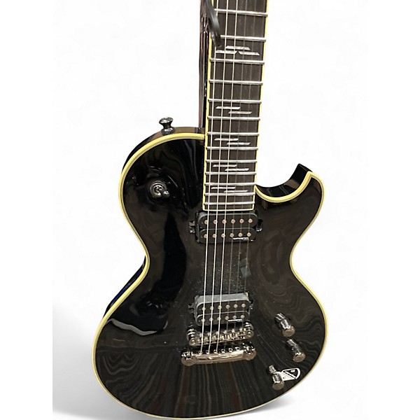 Used Schecter Guitar Research SOLO-II BLACKJACK Black Solid Body Electric Guitar