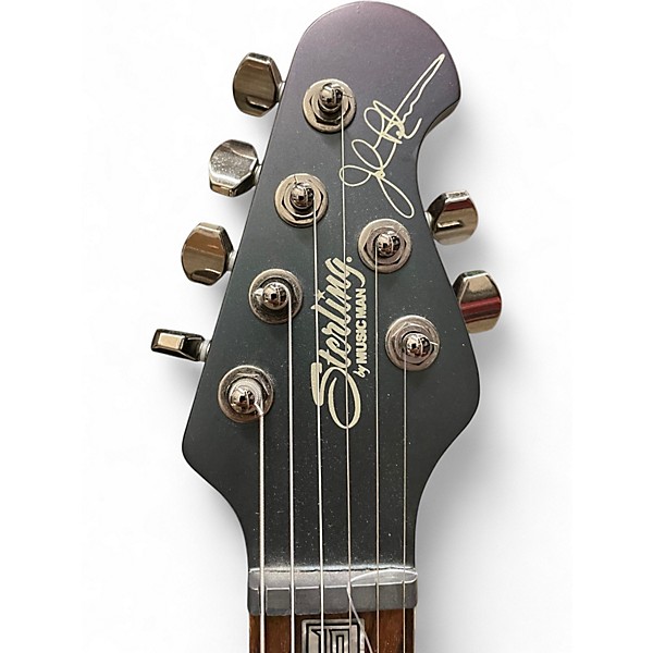 Used Sterling by Music Man MAJ100 GREEN Solid Body Electric Guitar