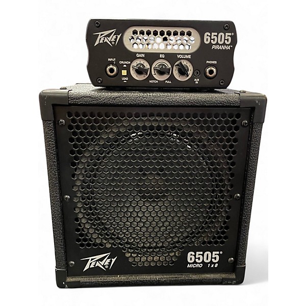 Used Peavey 6505 Piranha Head and Cabinet Guitar Stack | Guitar Center
