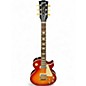 Used Gibson Les Paul Deluxe Cherry Sunburst Solid Body Electric Guitar