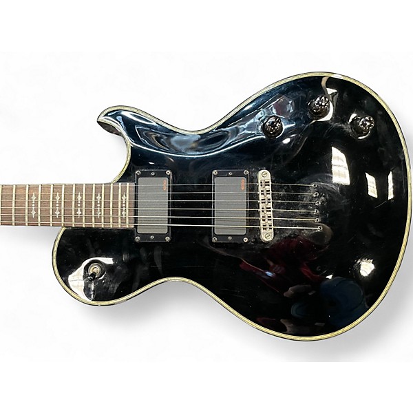 Used Schecter Guitar Research Hellraiser C1 Black Solid Body Electric Guitar