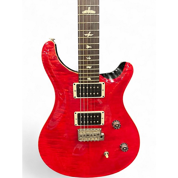 Used PRS CE24 red Solid Body Electric Guitar