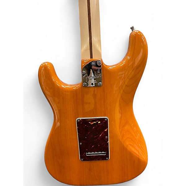 Used Fender American Deluxe Stratocaster Natural Solid Body Electric Guitar