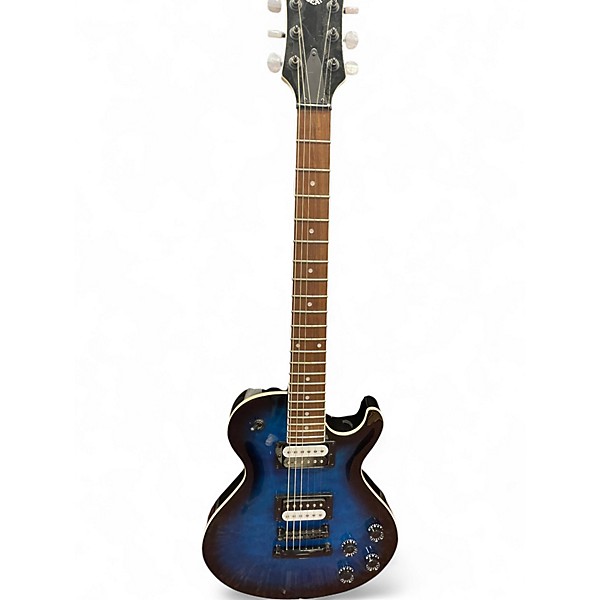 Used Dean THOROUGHBRED BLUE Solid Body Electric Guitar
